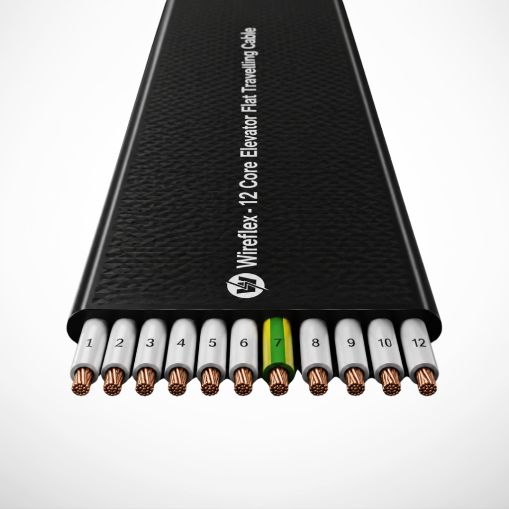 12 Core Elevator Flat Travelling Cable