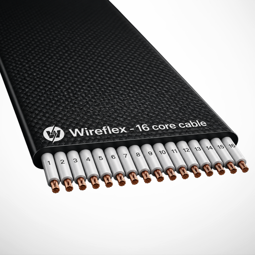 16 Core Elevator Flat Travelling Cable