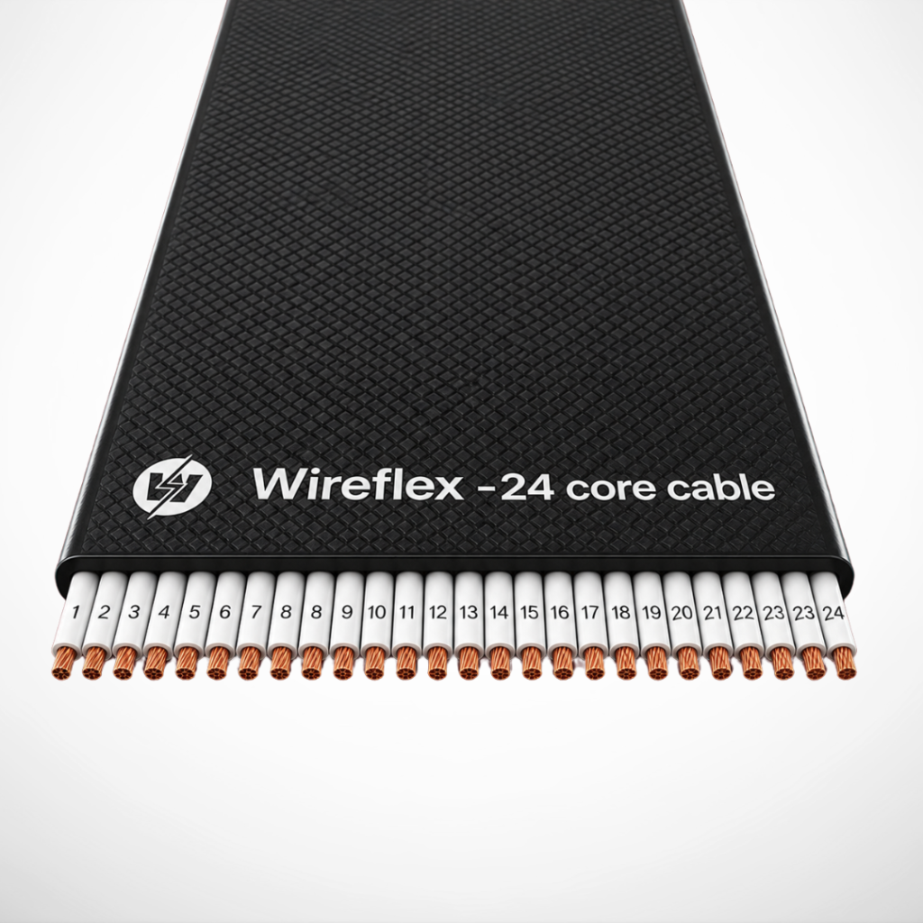 24 Core Elevator Flat Travelling Cable