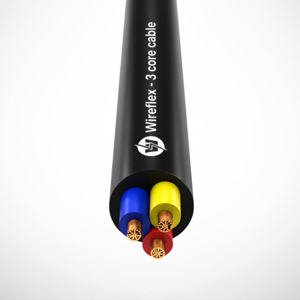 3 Core Round Cables
